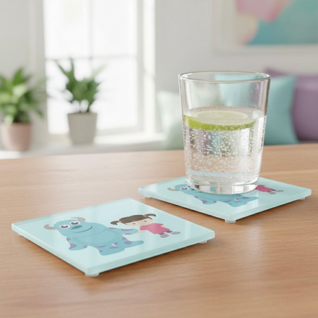 Dessous-de-verre En Verre Amis (Créateur téléchargé)