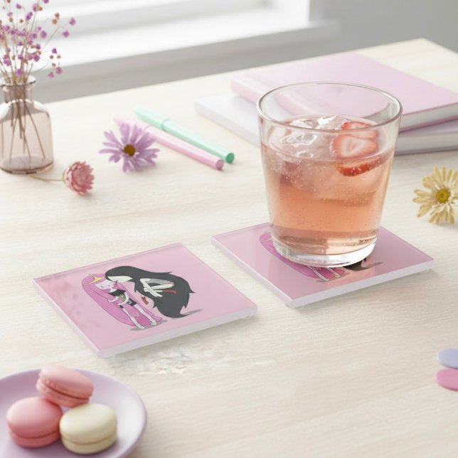 Dessous-de-verre En Verre Amis (Créateur téléchargé)