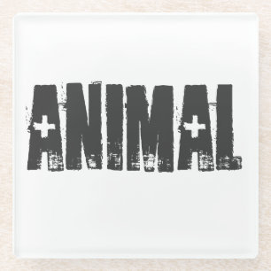 Dessous-de-verre En Verre Animal - Salle de gym Fitness