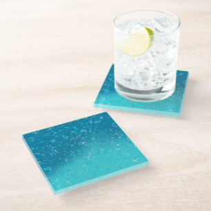 Dessous-de-verre En Verre Art minimaliste : Glace brisée