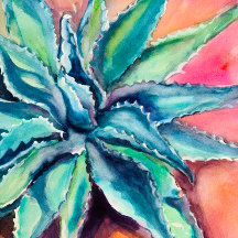 Art Print - Texas Agave Poster