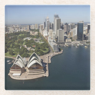 Dessous-de-verre En Verre Australie, Nouvelle-Galles du Sud, Sydney, Sydney 
