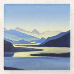 Dessous-de-verre En Verre « Bahamaputra » de Nicholas Roerich