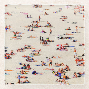 Dessous-de-verre En Verre Baigneurs de Bondi, 2016 (photo) images de SVP de