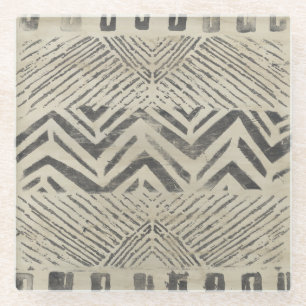 Dessous-de-verre En Verre Bazar motif - Formes géométriques