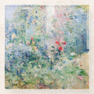 Dessous-de-verre En Verre Berthe Morisot - Le jardin à Bougival