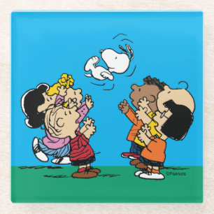 Dessous-de-verre En Verre cacahuètes   Amusement d'amis