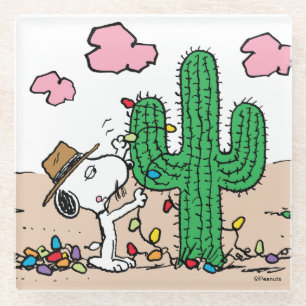 Dessous-de-verre En Verre cacahuètes   Décorations Spike pour Noël