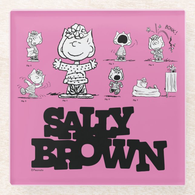 Dessous-de-verre En Verre cacahuètes | Sally Brown (Devant)