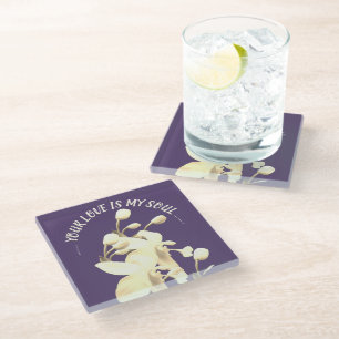 DESSOUS-DE-VERRE EN VERRE CADEAU POUR MAMAN, SŒUR, FILLE, AMIE