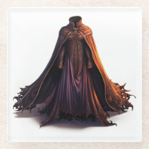 CAPE VICTORIEN HALLOWEEN VIOLET & ORANGE