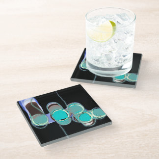 Dessous-de-verre En Verre Carte plate