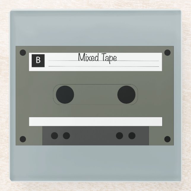Dessous-de-verre En Verre Cassette, compilation (Devant)