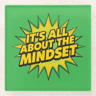 Dessous-de-verre En Verre C'est tout sur l'état d'esprit