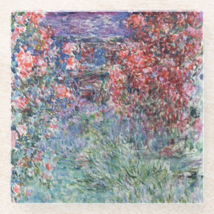 Dessous-de-verre En Verre Chambre de Claude Monet   chez Giverny sous les