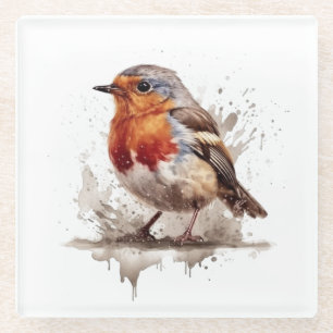 Dessous-de-verre En Verre Charming Jardin Robin