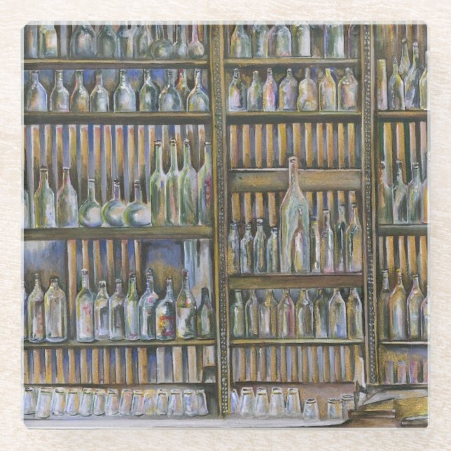 Dessous-de-verre En Verre Chaud, mais pas en mouvement (Devant)