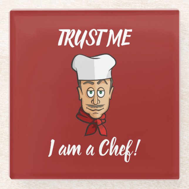 Dessous-de-verre En Verre Chef (Devant)