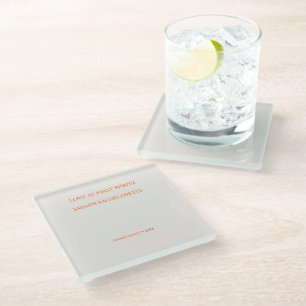 Dessous-de-verre En Verre Chic Cream Love At First Spritz Dessous de Verre C