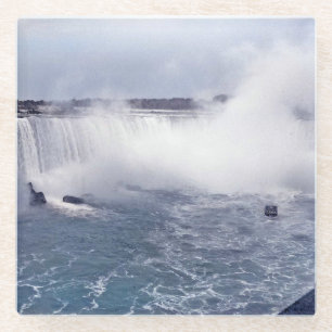 Dessous-de-verre En Verre Chute en fer à cheval