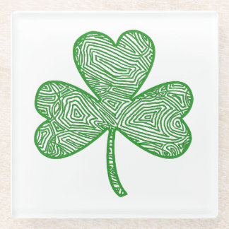 Dessous-de-verre En Verre Clover