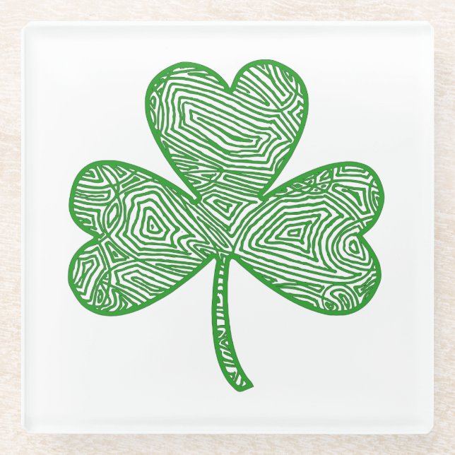 Dessous-de-verre En Verre Clover (Devant)