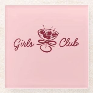 Dessous-de-verre En Verre Club des Filles