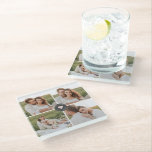 Dessous-de-verre En Verre Collage moderne Cadeau photo de famille personnali<br><div class="desc">Collage moderne Cadeau photo de famille personnalisée</div>
