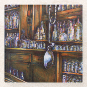 Dessous-de-verre En Verre Compris implicitement