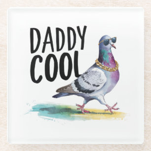Dessous-de-verre En Verre Cool papa