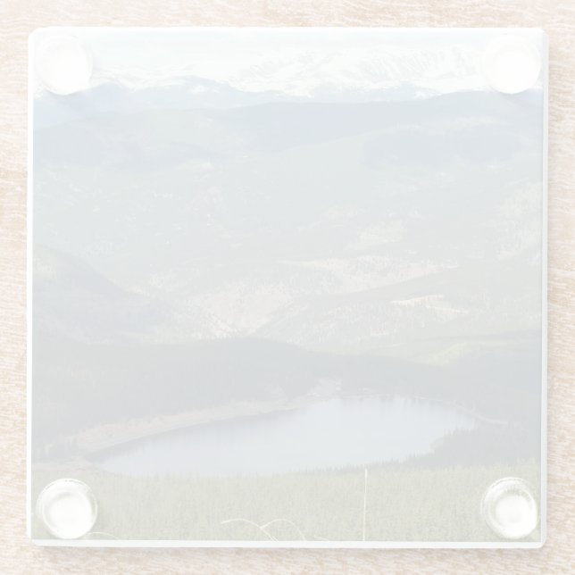 Dessous-de-verre En Verre Coster en verre (Dos)