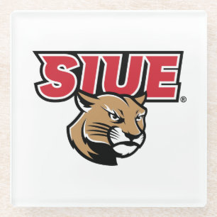 Dessous-de-verre En Verre Cougars de SIUE