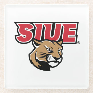 Dessous-de-verre En Verre Cougars de SIUE