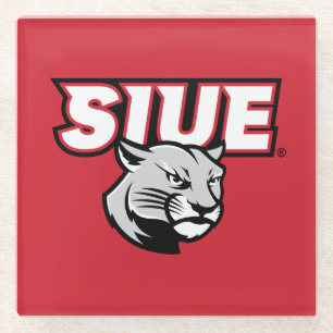 Dessous-de-verre En Verre Cougars de SIUE