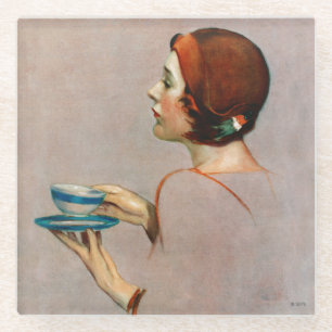 Dessous-de-verre En Verre Coupe de Java