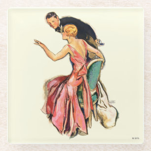 Dessous-de-verre En Verre Couples engagés