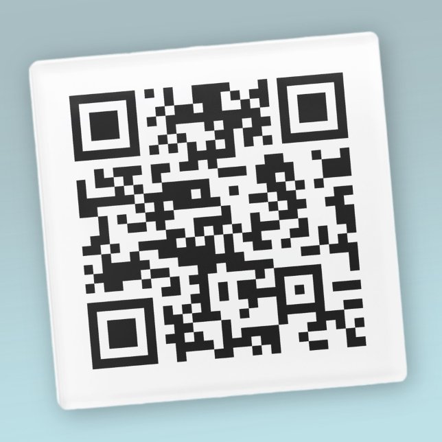 Dessous-de-verre En Verre Création instantanée de code QR (en entrant votre  (Créateur téléchargé)