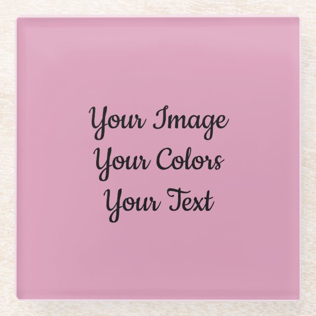 Dessous-de-verre En Verre Créez les vôtres (Devant)