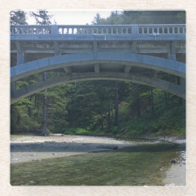 Dessous-de-verre En Verre Crique de Cummins au parc national Neptune, OU (Devant)