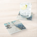 Dessous-de-verre En Verre Croquis des voiliers naviguant à travers la mer<br><div class="desc">Croquis des voiliers naviguant à travers le Dessous de verre en verre marin Élever votre table avec cet élégant Dessous de verre en verre à croquis de voilier - avec une image raffinée dessinée à la main d'un voilier coupant gracieusement à travers la mer. Points saillants du produit : Conception...</div>