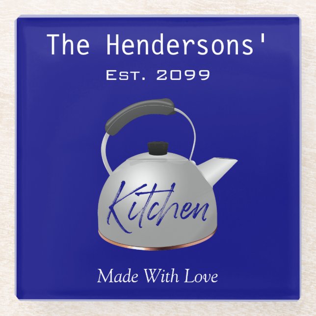 Dessous-de-verre En Verre Cuisine Classique Fabriquée Avec Dessous de verre  (Devant)