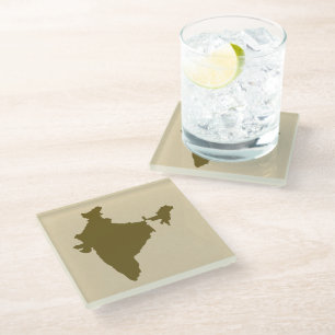 Dessous-de-verre En Verre Curry Spice Moods Inde