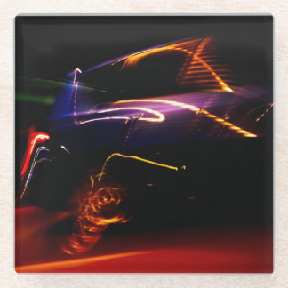 Dessous-de-verre En Verre danse de voiture violette
