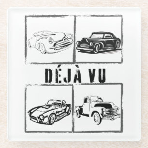 Dessous-de-verre En Verre déjà vu.w