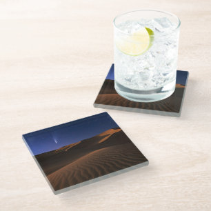 Dessous-de-verre En Verre Deserts   Sand Dune Galaxy