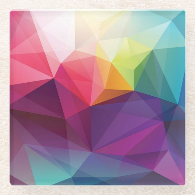 Dessous-de-verre En Verre Design moderne (Devant)