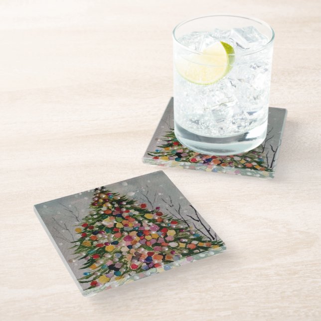 Dessous-de-verre En Verre Dessous de verre (Incliné)