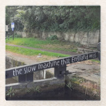 dessous de verre à thème canal