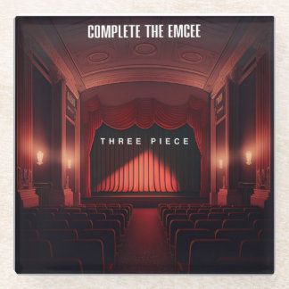 Dessous-de-verre En Verre Dessous de verre à trois pièces