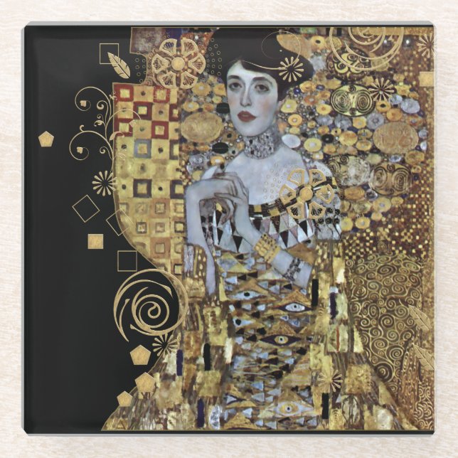 Dessous-de-verre En Verre Dessous de verre Adele Klimt (Devant)